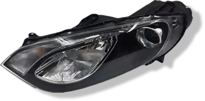 نمای نزدیک MG6 چراغ جلو راست با موتور